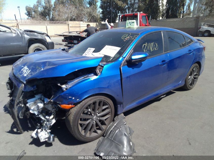 2020 HONDA CIVIC SI SEDAN 2HGFC1E54LH707471