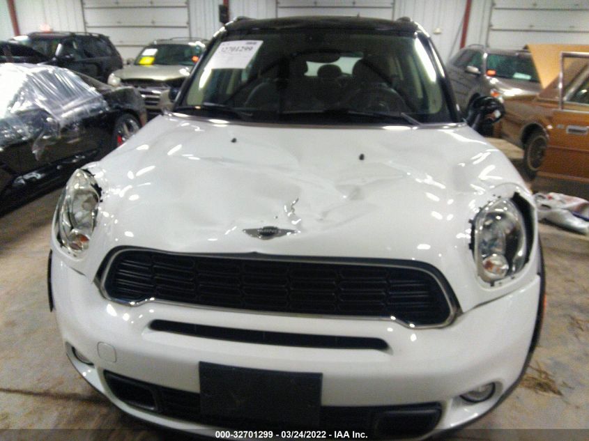2013 MINI COOPER COUNTRYMAN S ALL4 WMWZC5C57DWP33052