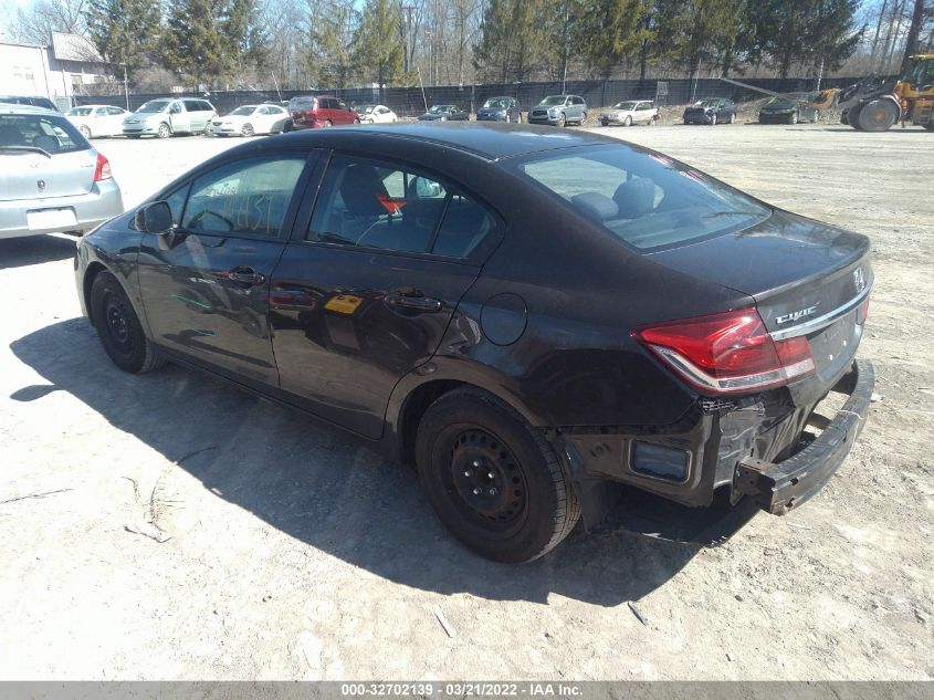 2013 HONDA CIVIC SDN LX 19XFB2F5XDE262009