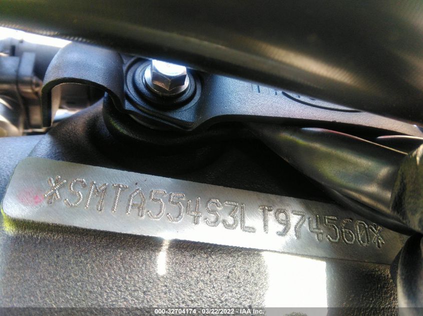 2020 TRIUMPH MOTORCYCLE STREET TRIPLE RS SMTA554S3LT974560
