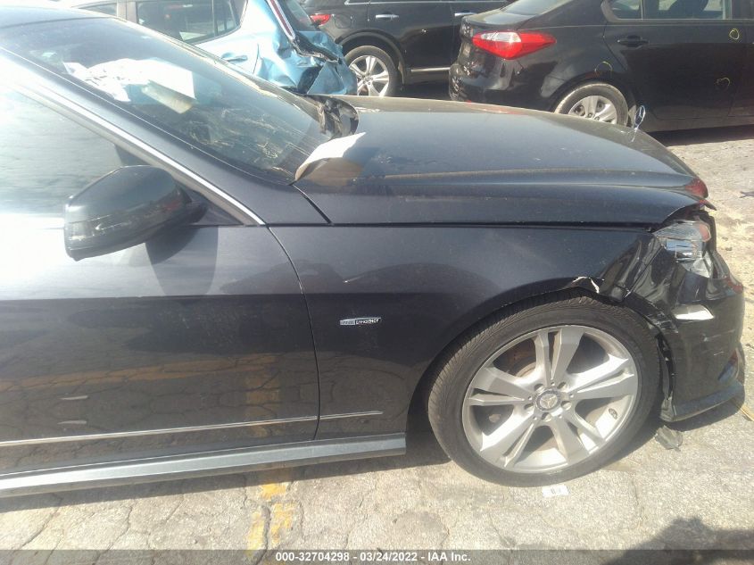 WDDHF5KB4CA642982 2012 MERCEDES-BENZ E-CLASS - Image 1