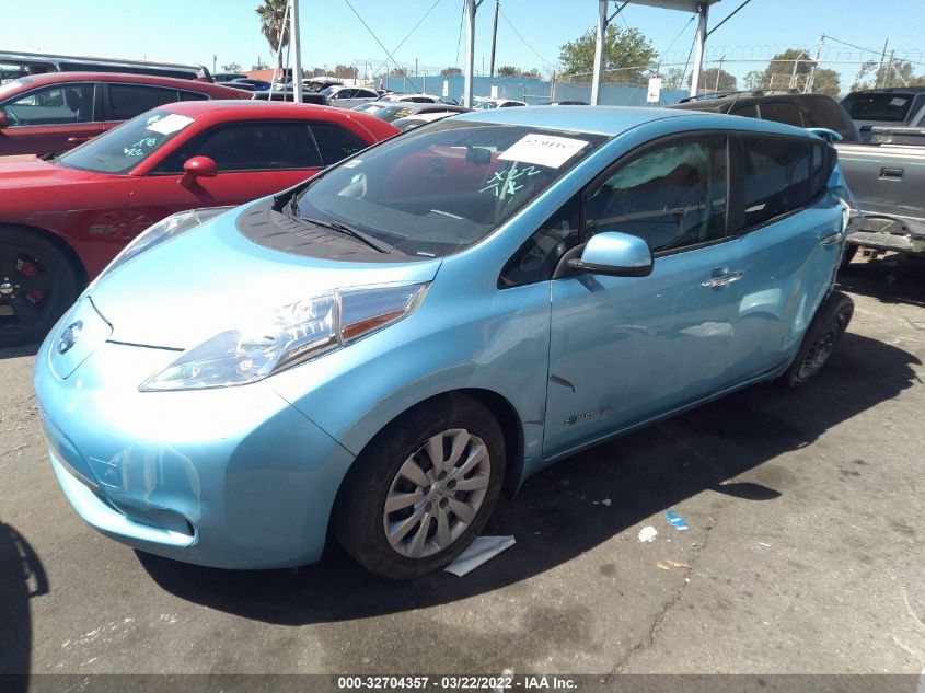 2015 NISSAN LEAF S 1N4AZ0CP2FC329928