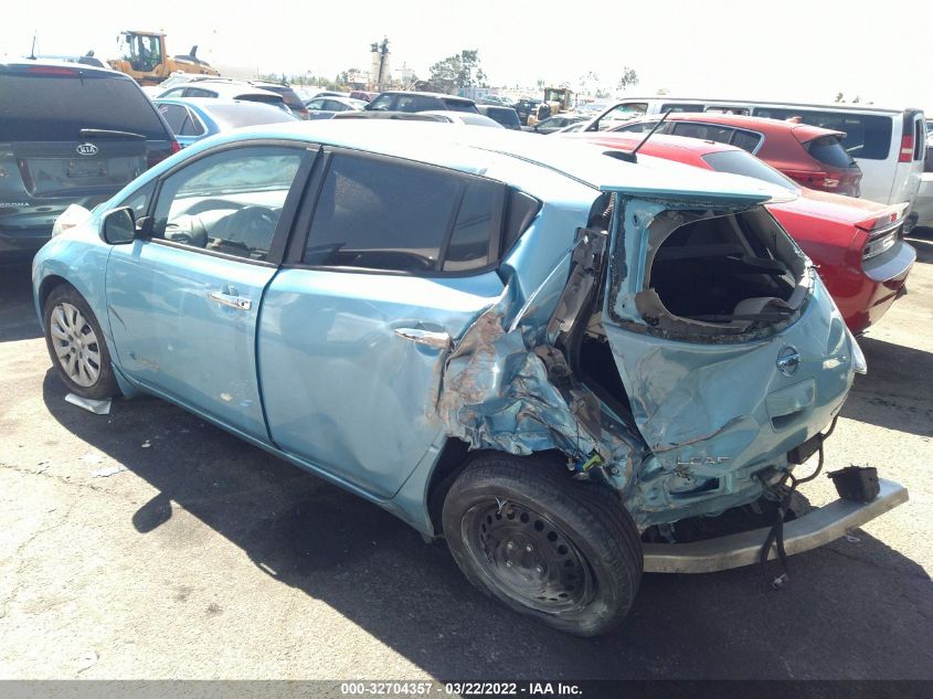 2015 NISSAN LEAF S 1N4AZ0CP2FC329928