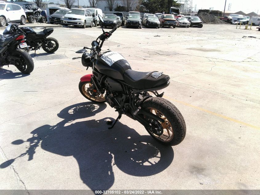 2021 YAMAHA XSR700 JYARM21E9MA001418