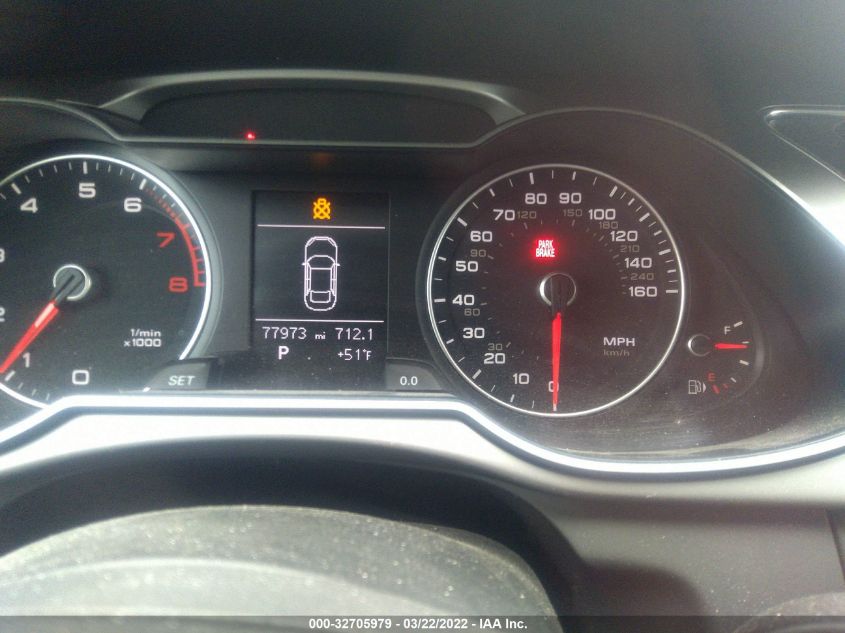 2014 AUDI A4 PREMIUM WAUBFAFL5EN002994