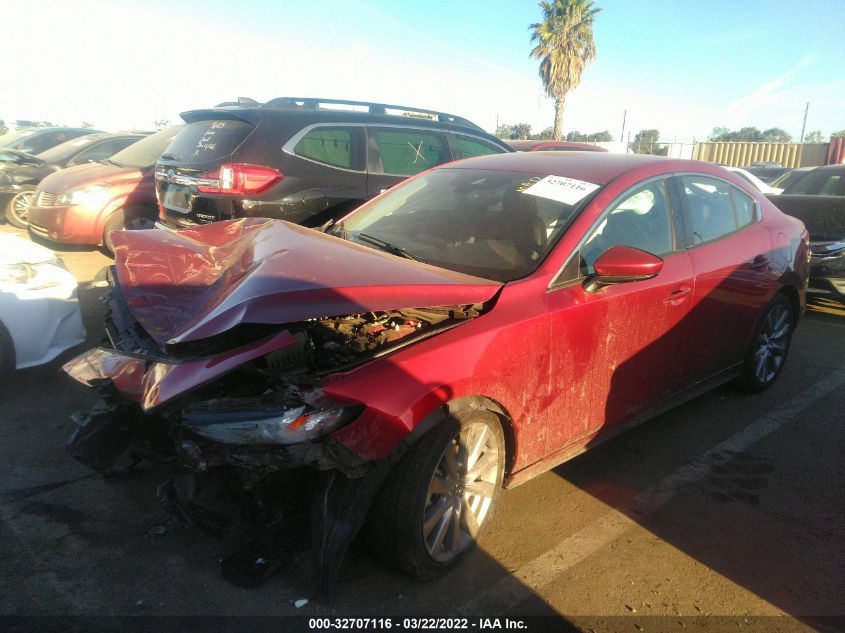 2019 MAZDA MAZDA3 SEDAN W/PREFERRED PKG 3MZBPADL6KM109462