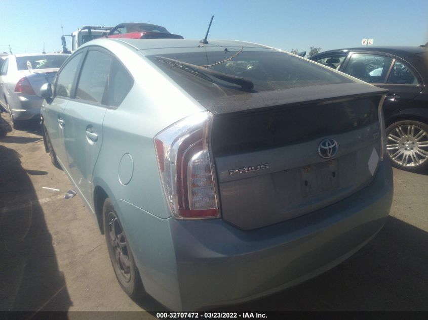 2015 TOYOTA PRIUS FOUR JTDKN3DU6F2004866