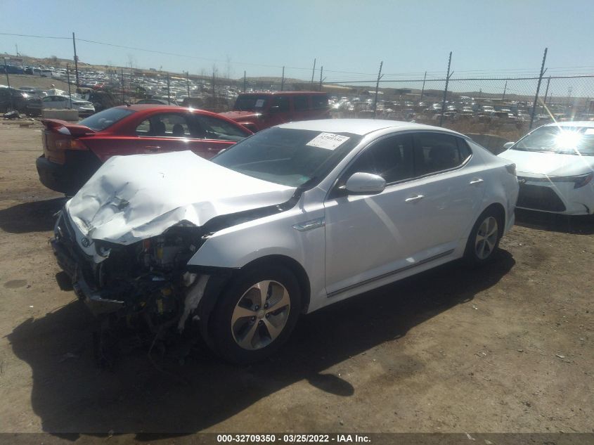 2015 KIA OPTIMA HYBRID KNAGM4AD1F5079960