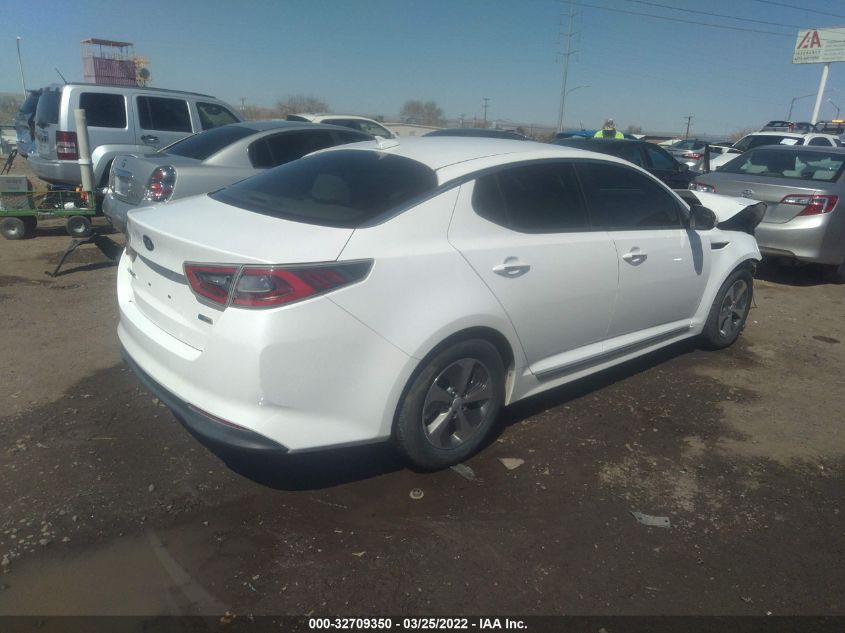 2015 KIA OPTIMA HYBRID KNAGM4AD1F5079960
