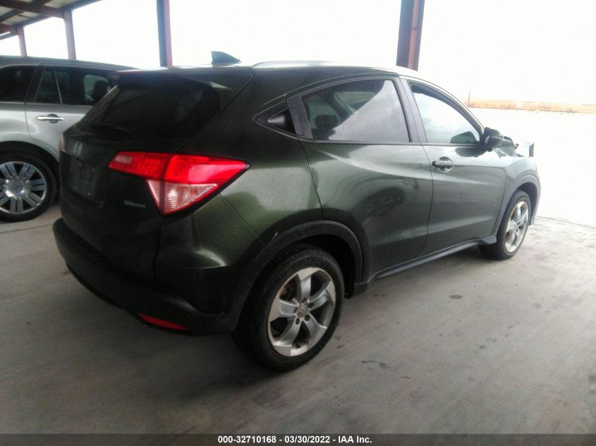 2016 HONDA HR-V EX-L W/NAVI 3CZRU5H78GM731206