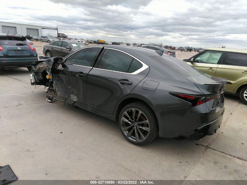 2022 LEXUS IS IS 350 F SPORT JTHGZ1B21N5050813