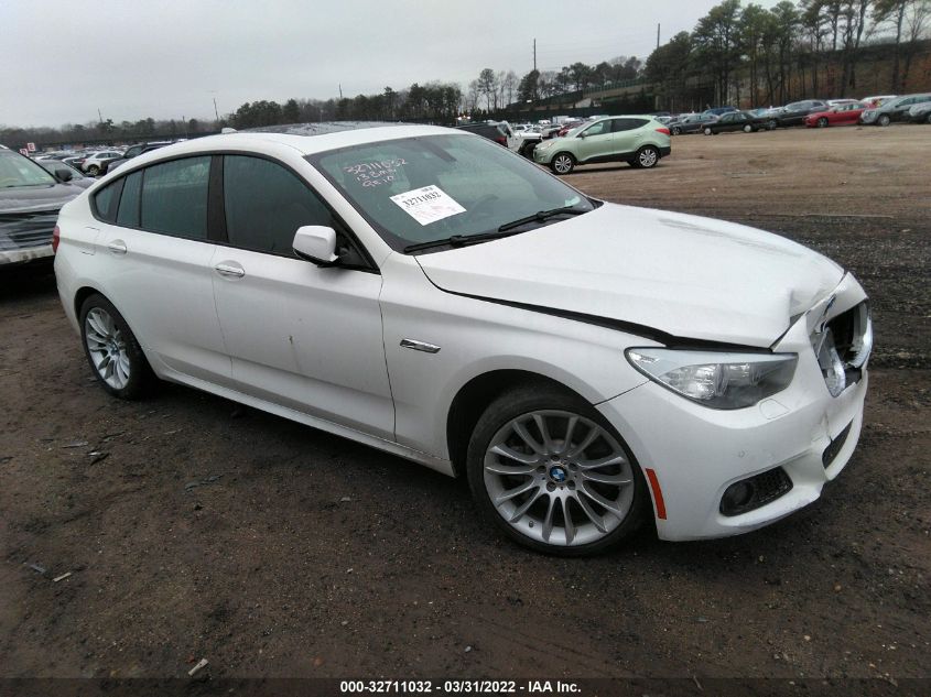 2013 BMW 5 SERIES GRAN TURISMO 550I WBASN0C5XDDW92670