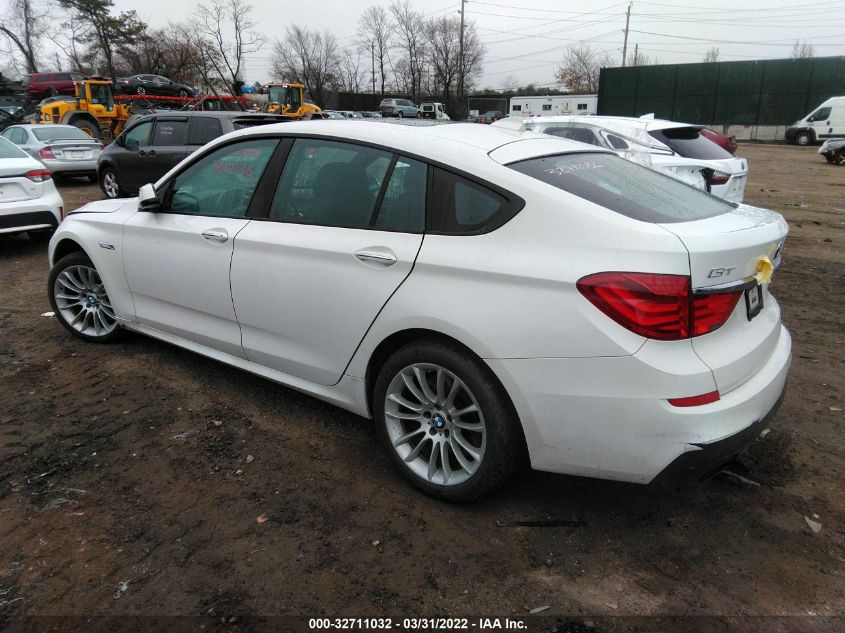 2013 BMW 5 SERIES GRAN TURISMO 550I WBASN0C5XDDW92670