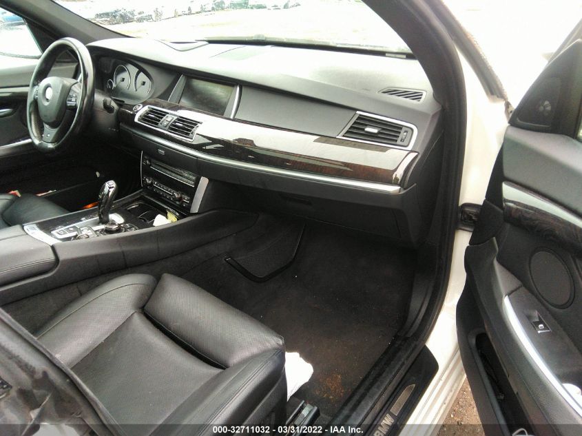 2013 BMW 5 SERIES GRAN TURISMO 550I WBASN0C5XDDW92670