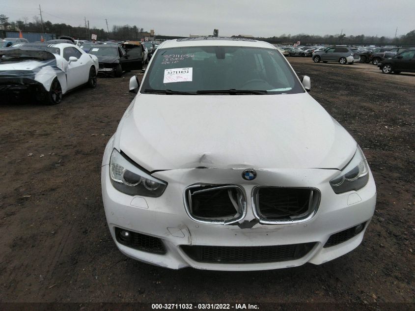 2013 BMW 5 SERIES GRAN TURISMO 550I WBASN0C5XDDW92670