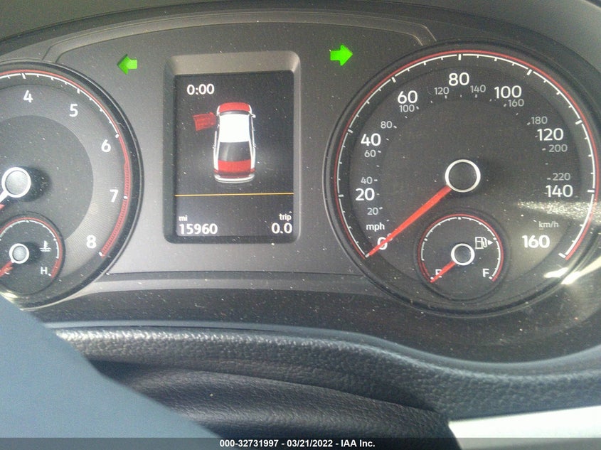 2021 VOLKSWAGEN PASSAT VIN: 1VWSA7A31MC006687