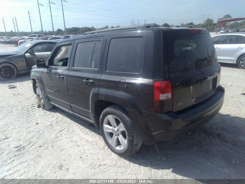 2017 JEEP PATRIOT LATITUDE 1C4NJPFA3HD161040