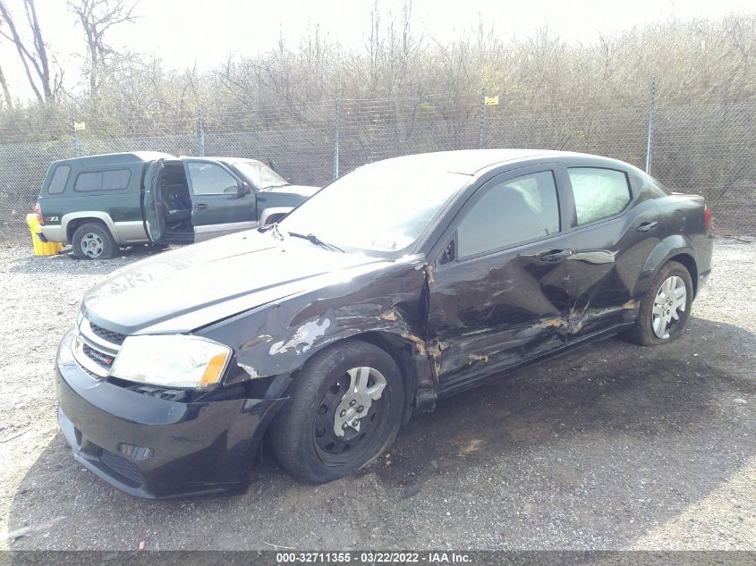 2013 DODGE AVENGER SE 1C3CDZAB9DN544855