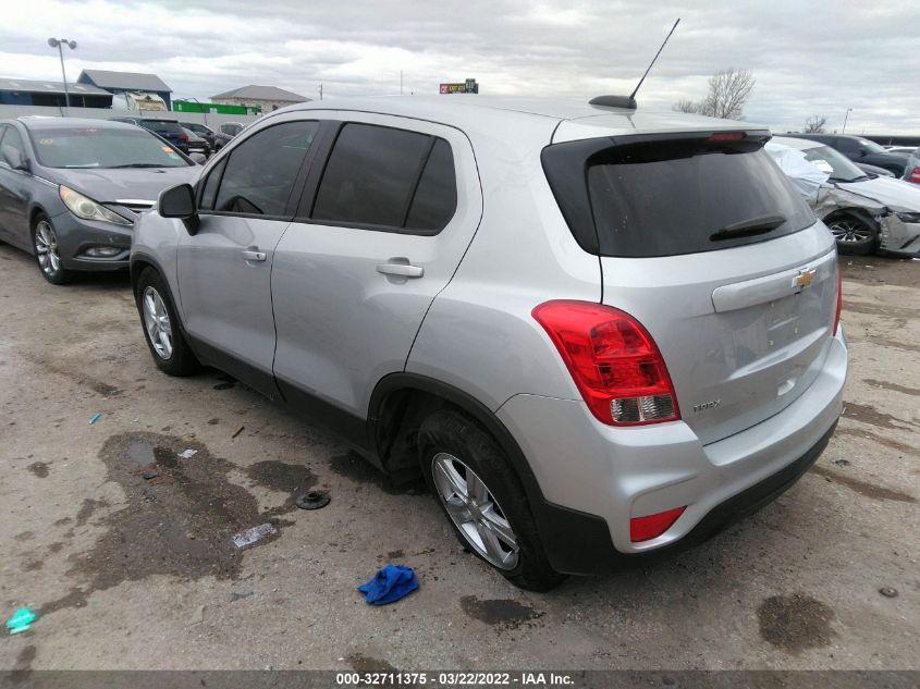 2019 CHEVROLET TRAX LS 3GNCJKSB7KL399359