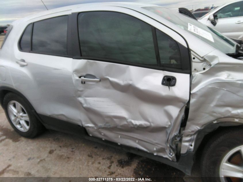 2019 CHEVROLET TRAX LS 3GNCJKSB7KL399359