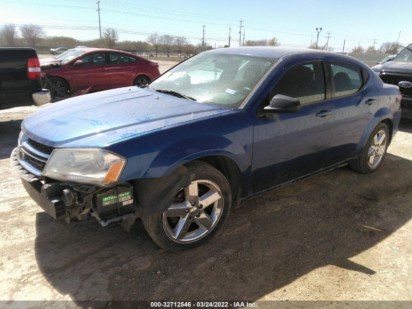 2013 DODGE AVENGER SE 1C3CDZAB4DN657905