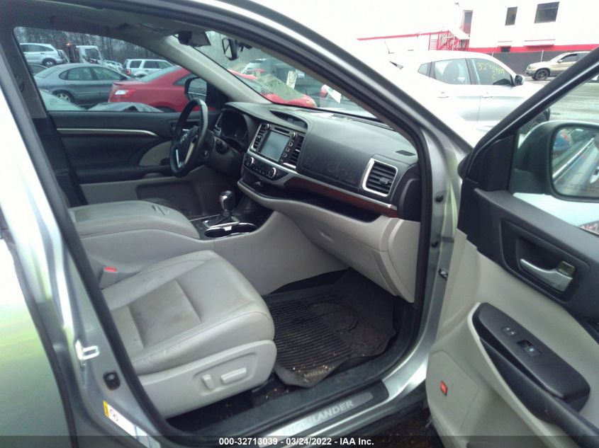 2015 TOYOTA HIGHLANDER HYBRID LIMITED 5TDDCRFHXFS009126