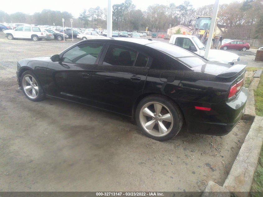 2013 DODGE CHARGER VIN: 2C3CDXHG9DH709298