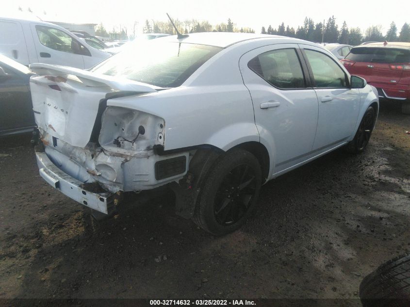 2014 DODGE AVENGER SXT 1C3CDZCG1EN181266