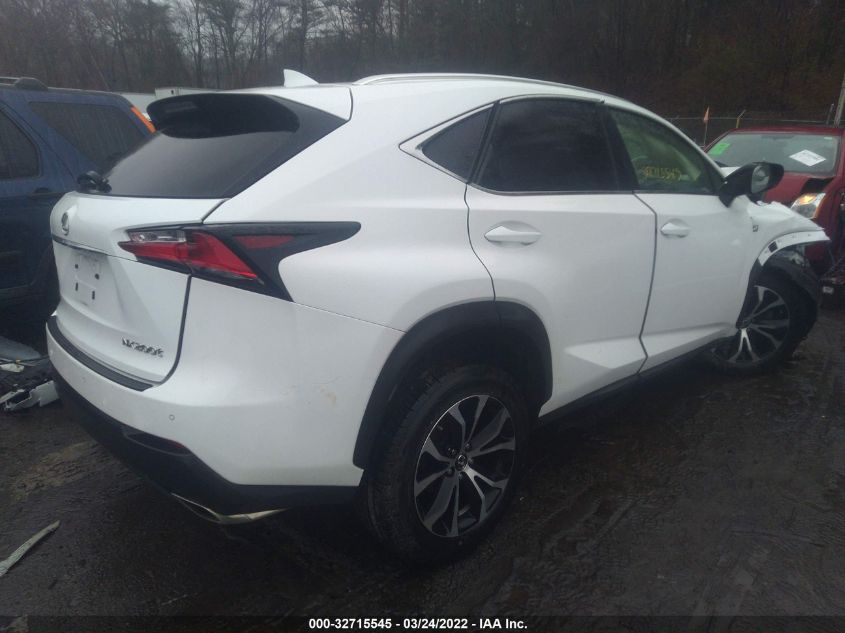 2017 LEXUS NX NX TURBO JTJBARBZ3H2099187