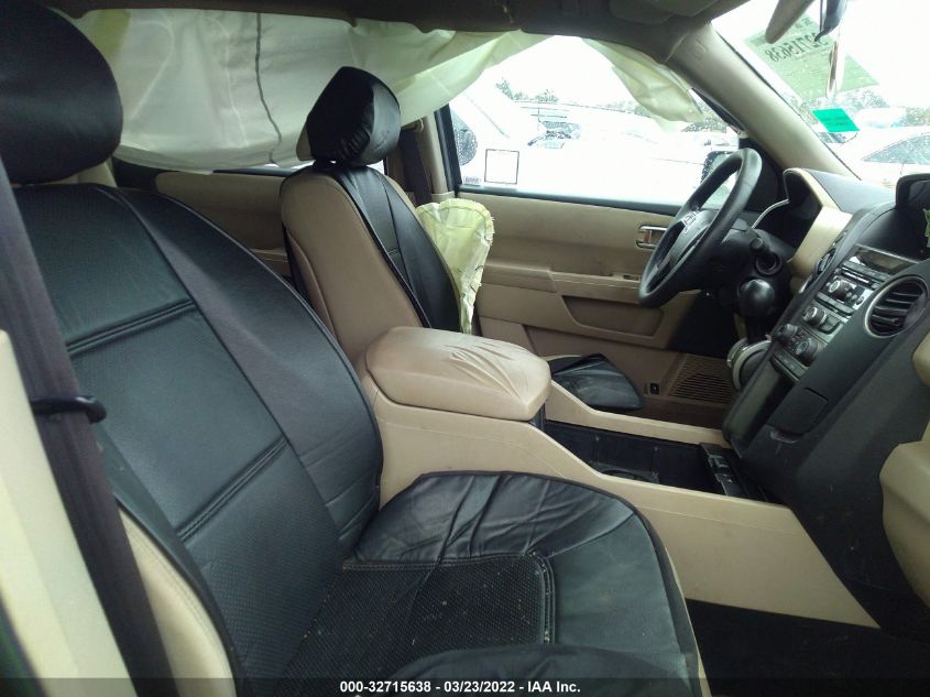 2013 HONDA PILOT LX 5FNYF3H23DB028018