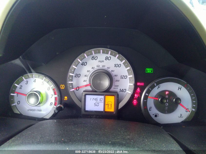 2013 HONDA PILOT LX 5FNYF3H23DB028018