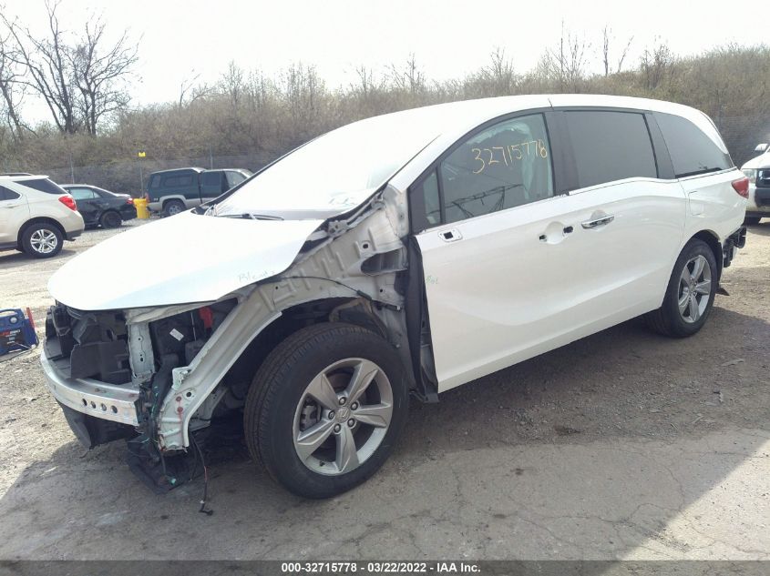 2018 HONDA ODYSSEY EX-L 5FNRL6H76JB020498