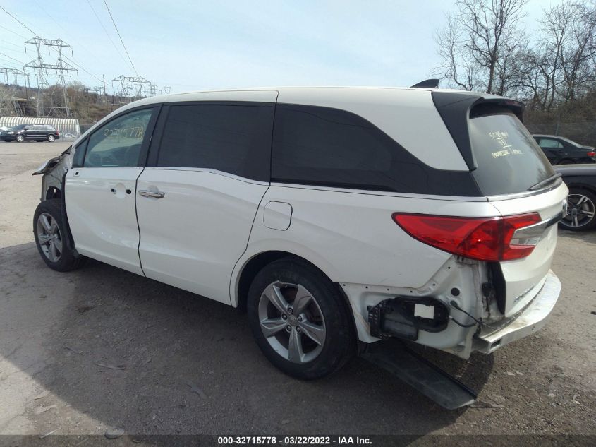 2018 HONDA ODYSSEY EX-L 5FNRL6H76JB020498