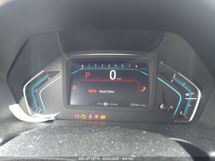 2018 HONDA ODYSSEY EX-L 5FNRL6H76JB020498
