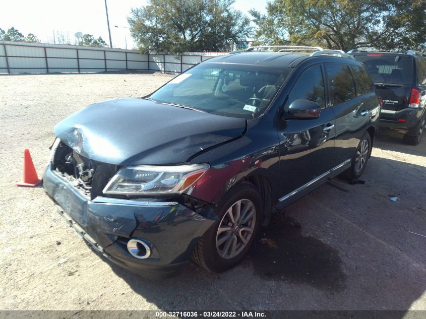 2016 NISSAN PATHFINDER SL 5N1AR2MN7GC631070