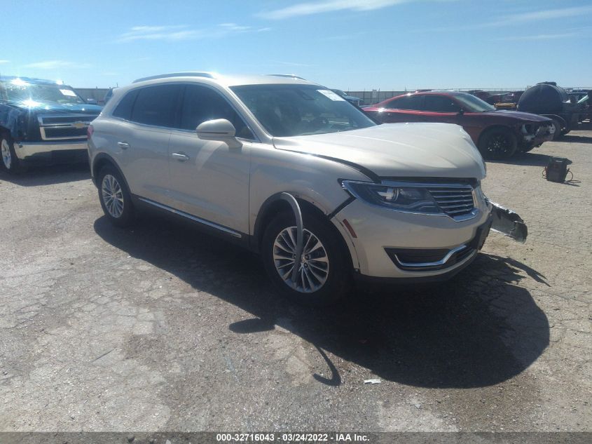 2016 LINCOLN MKX SELECT 2LMTJ6KRXGBL53928