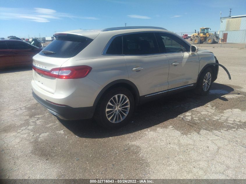 2016 LINCOLN MKX SELECT 2LMTJ6KRXGBL53928