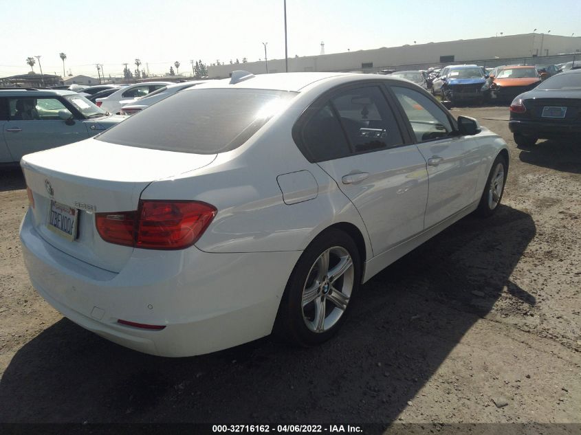 2013 BMW 3 SERIES 328I WBA3C1C55DF443827