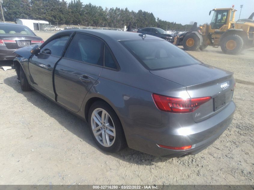2017 AUDI A4 PREMIUM WAUGNAF42HN025817