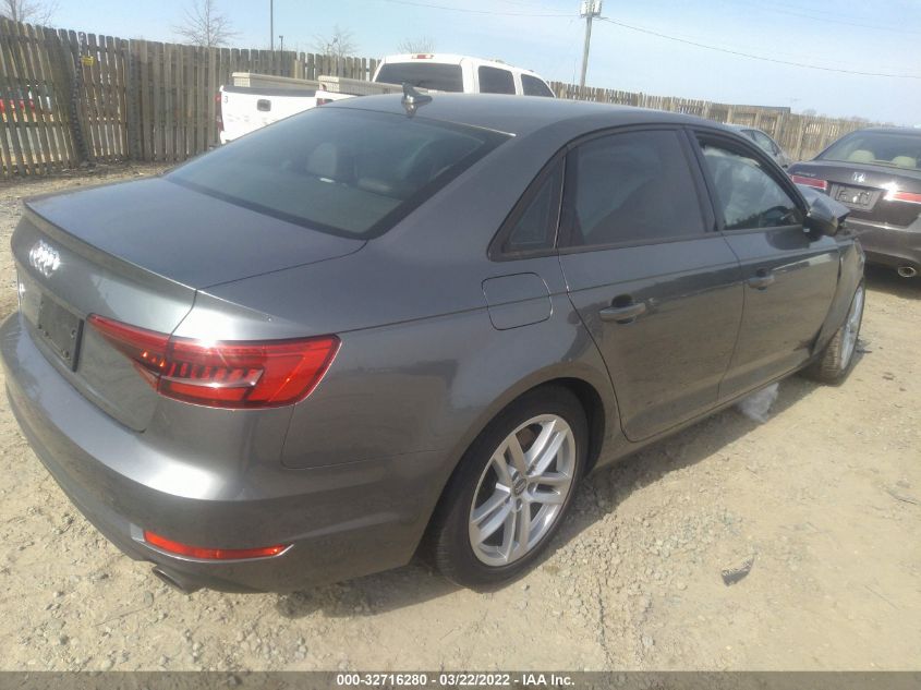 2017 AUDI A4 PREMIUM WAUGNAF42HN025817