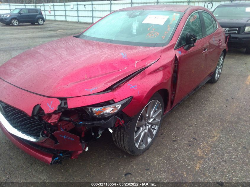 2019 MAZDA MAZDA3 SEDAN W/SELECT PKG JM1BPBAM8K1115802
