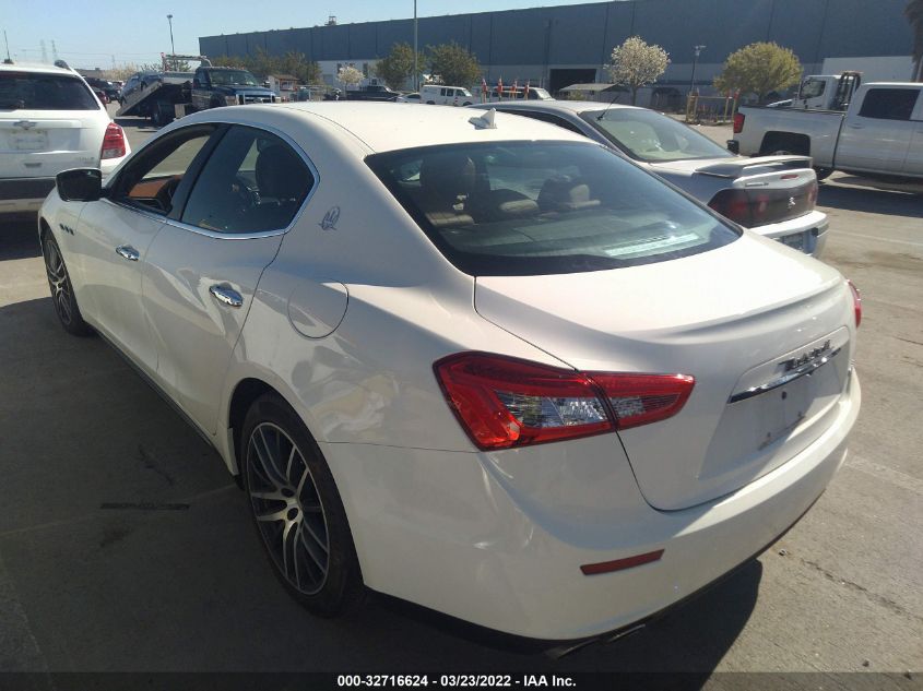 2016 MASERATI GHIBLI S ZAM57RSA8G1169128