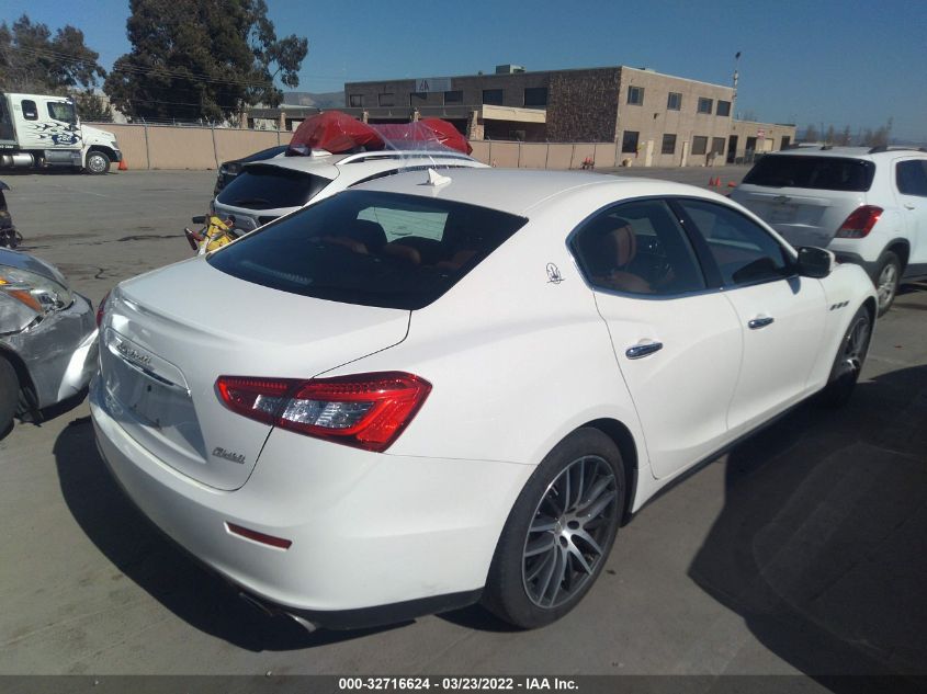 2016 MASERATI GHIBLI S ZAM57RSA8G1169128