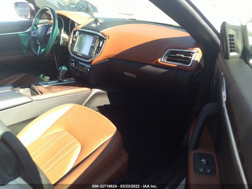 2016 MASERATI GHIBLI S ZAM57RSA8G1169128