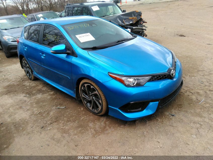 2017 TOYOTA COROLLA IM JTNKARJE3HJ547396