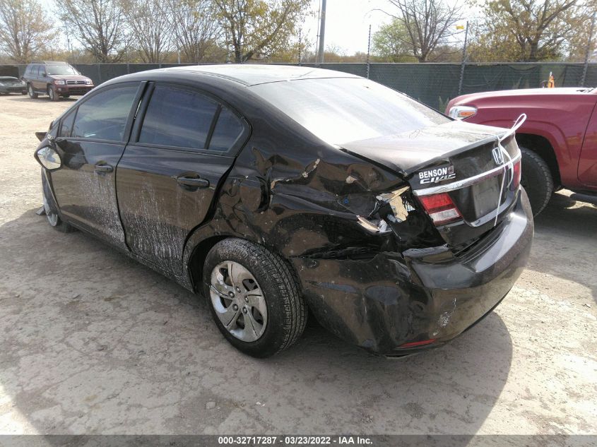 2013 HONDA CIVIC SDN LX 2HGFB2F55DH589486