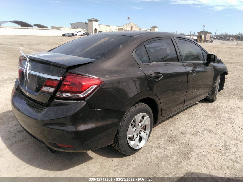 2013 HONDA CIVIC SDN LX 2HGFB2F55DH589486