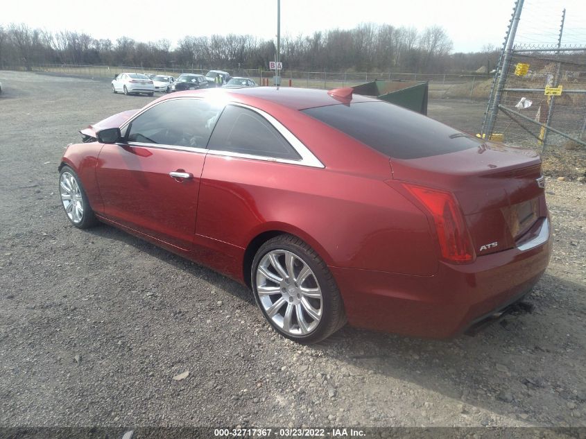 2015 CADILLAC ATS COUPE LUXURY RWD 1G6AB1RX9F0127541