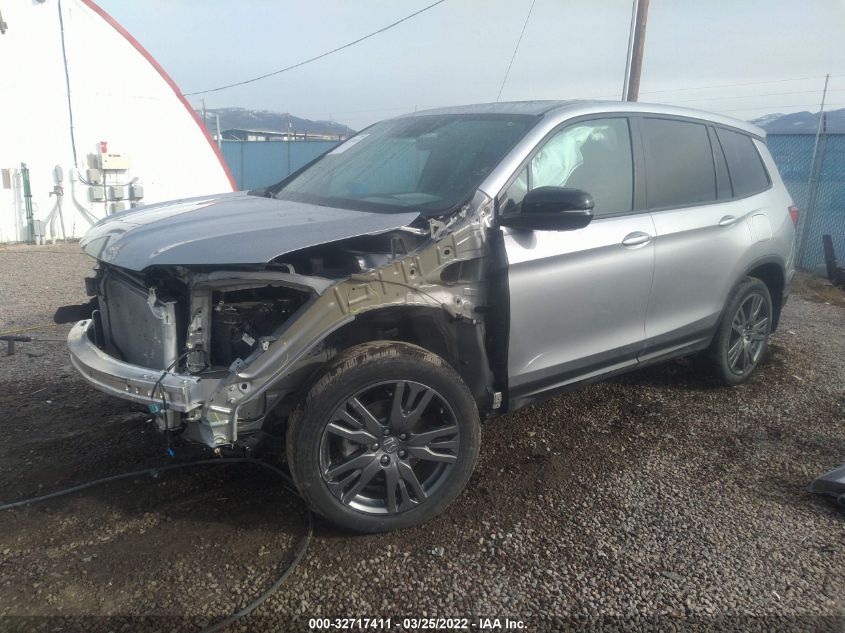 2021 HONDA PASSPORT EX-L 5FNYF8H58MB029205