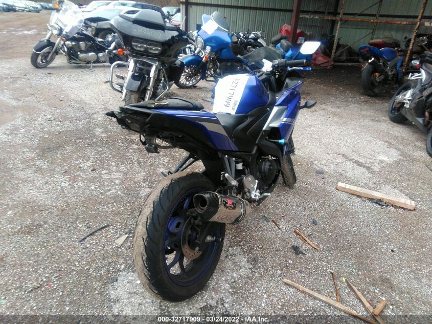 2015 YAMAHA YZFR3 MH3RH06Y1FK006787